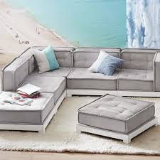 Build Your Own Cushy Sectional In 2020 Floor Seating Living Room Furniture Floor Couch