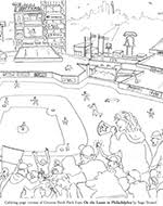 A virtual museum of sports logos, uniforms and historical items. Philadelphia Coloring Book Pages