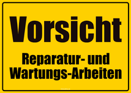 Die härte nach mohs von glas beträgt zwischen 6 und 7 elastizitätsmodul: Schild Reparatur Und Wartungs Arbeiten Pdf Vorlage Zum Ausdrucken