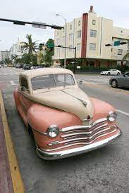 Pin By Angela Duina On Miami Florida Old Cars Classic Cars Vintage Retro Cars