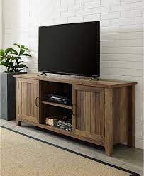 Walker Edison Modern Farmhouse Grooved Door Tv Stand Reviews Furniture Macy S In 2021 Tv Stand Modern Farmhouse Design Walker Edison