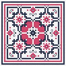 biscornu free charts cross stitch patterns various