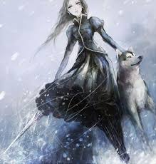 Anime Black And Brown Wolf Tg Booru Animal Companion Artist Request Black Hair Brown Hair Character Dog Fantasy Female Silver E Animal Companions Anime Dungeons And Dragons Characters