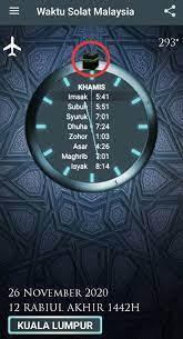 Waktu sholat subuh dimulai dari terbit fajar sampai matahari hampir terbit. Zohor Kl