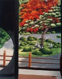 Pénétrer dans un jardin japonais, c'est une façon de retrouver un environnement susceptible de donner quiétude et harmonie à son âme troublée par le le jardin botanique est fier de présenter à ses milliers de visiteurs ce magnifique jardin japonais et son pavillon, vitrine sur la culture japonaise. Jardin Japonais A L Automne Peinture Par Opale Isis Artmajeur