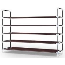 Building your own closet organizer means you can build a truly custom closet. Awenia 5 Tiers Shoe Rack Organizer 30 Pairs Stackable Shoes Storage Shelves Metal For Closet With Spare Parts Diy