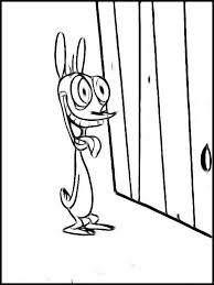 Ren and stimpy reanimated shot. Ren And Stimpy Printable Coloring Pages 3