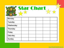 Star Charts For Kids Star Chart For Kids Star Chart