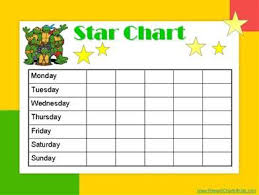 star charts for kids star chart for kids star chart