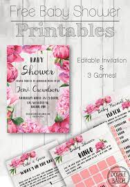 Free Baby Shower Printables Free Baby Shower Printables Baby Shower Printables Printable Baby Shower Invitations