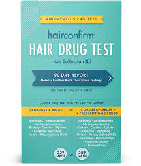 The drug will stay in the hair for 120 days. Our Products Hairconfirm Hair Collection Kit