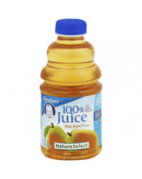 Gerber 100 Pear Juice 32 Oz