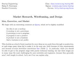 Https Spark Public S3 Amazonaws Com Startup Lecture Slides Lecture5 Market Wireframing Design Pdf Detailed Rundown Fo Start Up Stanford University Marketing