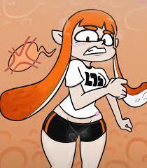 Inkling kinda thicc by sssir8 by SSlapper on Newgrounds | Thicc, Inklings,  Disney characters