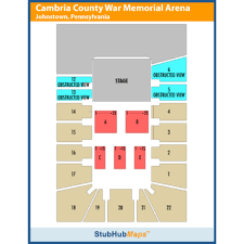 1st summit arena at cambria county war memorial events and