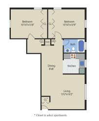 It doesn't always have to be the ranch style! Two Bedroom L Shape Apartment In Anne Arundel County From 1361 Mo Colonial Square From A G Management