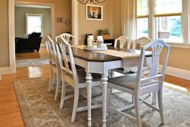 Now what am i going to do with 3/4 gallon of green upholstering paint??? Home Dzine A Dining Suite Goes From Dated To Divine