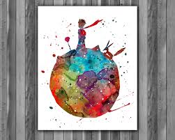 Collection of the best le petit prince quotes by famous authors, inspiring leaders, and interesting fictional characters on best quotes ever. Kunstdrucke The Little Prince Quote Le Petit Prince Watercolor Print Art Painting For Boys Antiquitaten Kunst Drukgreen Bt