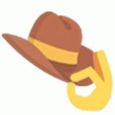 Hat Tip Howdy Sticker Hat Tip Howdy No Problem Discover Share Gifs