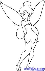How To Draw Tinkerbell Step By Step Disney Characters Cartoons Disney Art Drawings Disney Princess Drawings Tinkerbell Drawing Anything with bells favorite movies: how to draw tinkerbell step by step