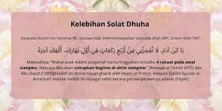 Orang Kaya Nilai On Twitter Solat Dhuha Pembuka Pintu Rezeki Let S Talk About Solat Dhuha Today Solat Dhuha Is Solat Sunat Dua Rakaat Yang Dilakukan Semasa Waktu Dhuha Which Is About