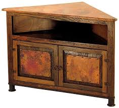 Paloma Corner Tv Stand With Iron Feet Corner Tv Corner Tv Stand Copper Furniture