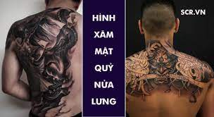 Hình xăm mặt quỷ (hanya) là một trong những xu hướng hình xăm được các bạn trẻ hiện nay lựa chọn như là cách để họ thể hiện nét cá tính và phong cách của mình. Hinh XÄƒm Máº·t Quá»· Ná»­a LÆ°ng Ä'áº¹p Nháº¥t Tattoo Full LÆ°ng