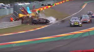 Following exceptional floods that have been affecting belgium for several days and which worsened considerably in the area of the circuit of . Lamborghini Crashes During Second Race At Spa Francorchamps Sputnik International