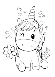Dibujo Unicornio Kawaii Einhorn Zum Ausmalen Mandala Zum Ausdrucken Ausmalen