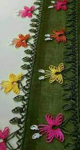 Birbirinden Farkli 35 Yesil Pembe Igne Oyasi Modelleri Boncuk Nakis Desenleri Tig Isleri Boncuklu Desenler