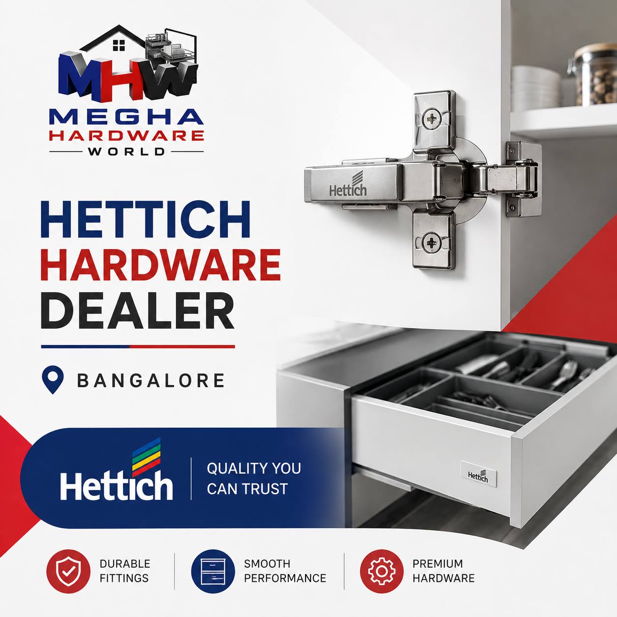 Hettich Hardware Dealer Bangalore product image