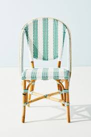 Woven Stripes Bistro Chair Bistro Chairs Bistro Chairs Outdoor Patio Furniture Sets