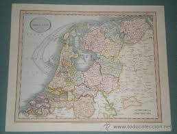 Tamaño lado corto 85 cm. Mapa Antiguo De Holanda Paises Bajos Holland At Buy Contemporary Maps At Todocoleccion 27907535