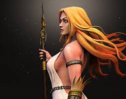 If this account follows you, it's because athena loves you and is proud of you. Athena Goddess Of War And Wisdom Painted By S M Bonin 3dtotal Learn Create Share