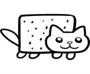 Cats are not only fur babie. Nyan Cat Coloring Pages Printable