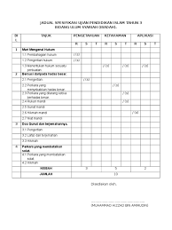 Soalan pentaksiran akhir tahun pendidikan islam tahun 3 hebat soalan pendidikan moral tahun 1 skoloh. Jadual Spesifikasi Ujian Pendidikan Islam Tahun 3 Baru