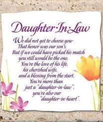 Pin On Daughter In Law Quotes