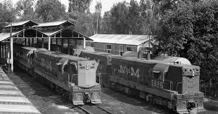 Ndem 5626 Emd G12 Tren A Escala Cuernavaca Morelos Tren