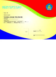 Maybe you would like to learn more about one of these? Sertifikat Tk Paud Terbaru 2016 Nomor