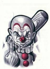 Another creepy killer clown video has emerged, and it could be the most frightening yet. 60 Ideeen Over Clown Clown Tatoeage Halloween Plaatjes Schedel