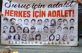 Yıldönümünde kadıköy'de anma yapmak isteyen gruba polis müdahale etti. Suruc Katliami Haberleri Tele1