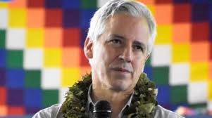 Alvaro Garcia Linera y Claudia Fernandez: 2019