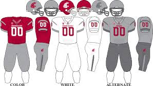 Washington State Cougars Football Team Uniforms Washington State Cougars Football Washington Cougars Washington State Cougars