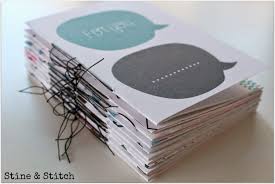 Stine Stitch Buch Selber Binden Heft Selber Machen Buch Binden