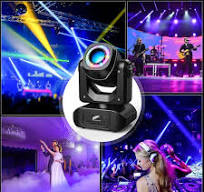 Luz De Feixe Principal De Gobo Com Controle Remoto De 30w,
