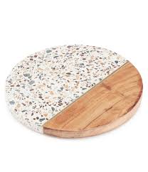 Southern Living Terrazzo Marble Acacia Wood Round Trivet Multi N A Terrazzo Wood Rounds Terazzo