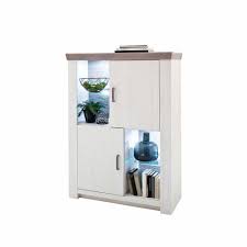 Sideboard skadu in weiß / weiß matt. Wohnzimmer Highboard Korcula In Pinie Weiss Eiche Pharao24 De