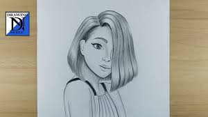 Drawing relaxes and feels good. How To Draw A Girl Short Hair Drawing Of Girls Drawing For Girls Short Hair Drawing Girl Hair Drawing Girl Face Drawing