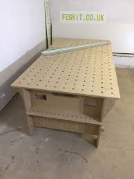 Feskit Mft Table For Festool Dewalt Makita Bosch Made To The Same 96mm Hole Spacing As Festool Comes With 10 Mft Pr Festool Table Woodworking Shop Projects