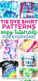 Maybe you would like to learn more about one of these? 10 Tie Dye Patterns And Folding Ideas Pineapple Paper Co